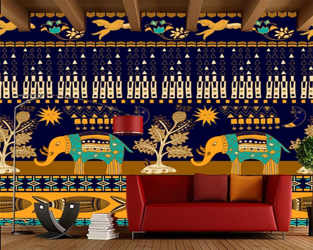 3D Wallpaper Indian Elephant